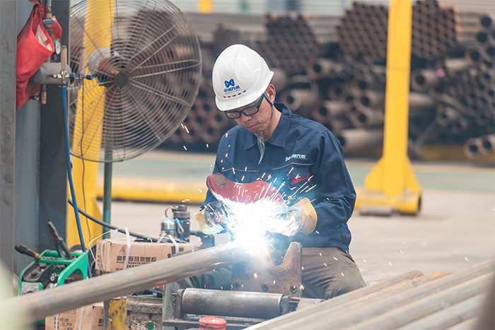 舟山网架焊接车间